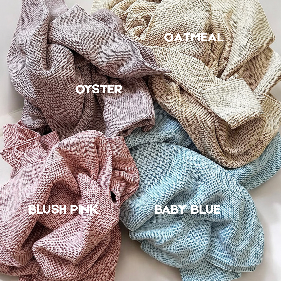 Knitted Blanket - Personalised