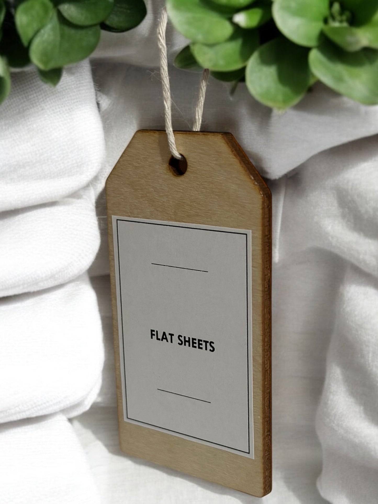 Organisation Plywood Labels