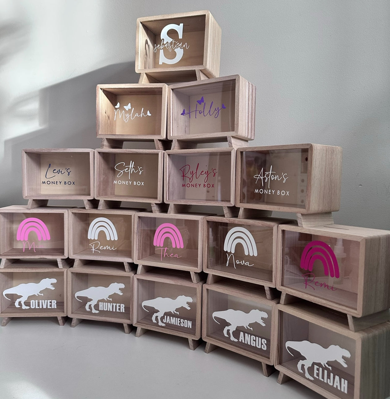 Mini Money Boxes (now square)