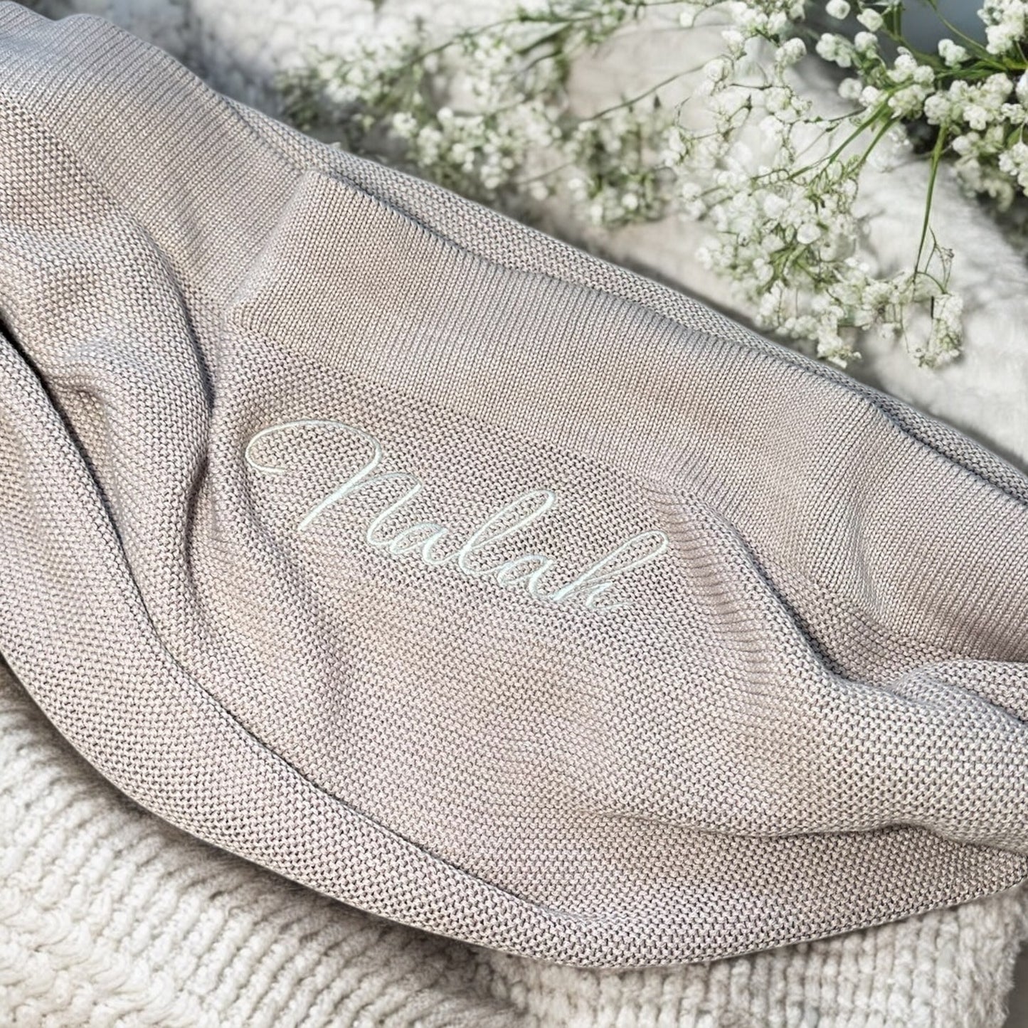 Knitted Blanket - Personalised
