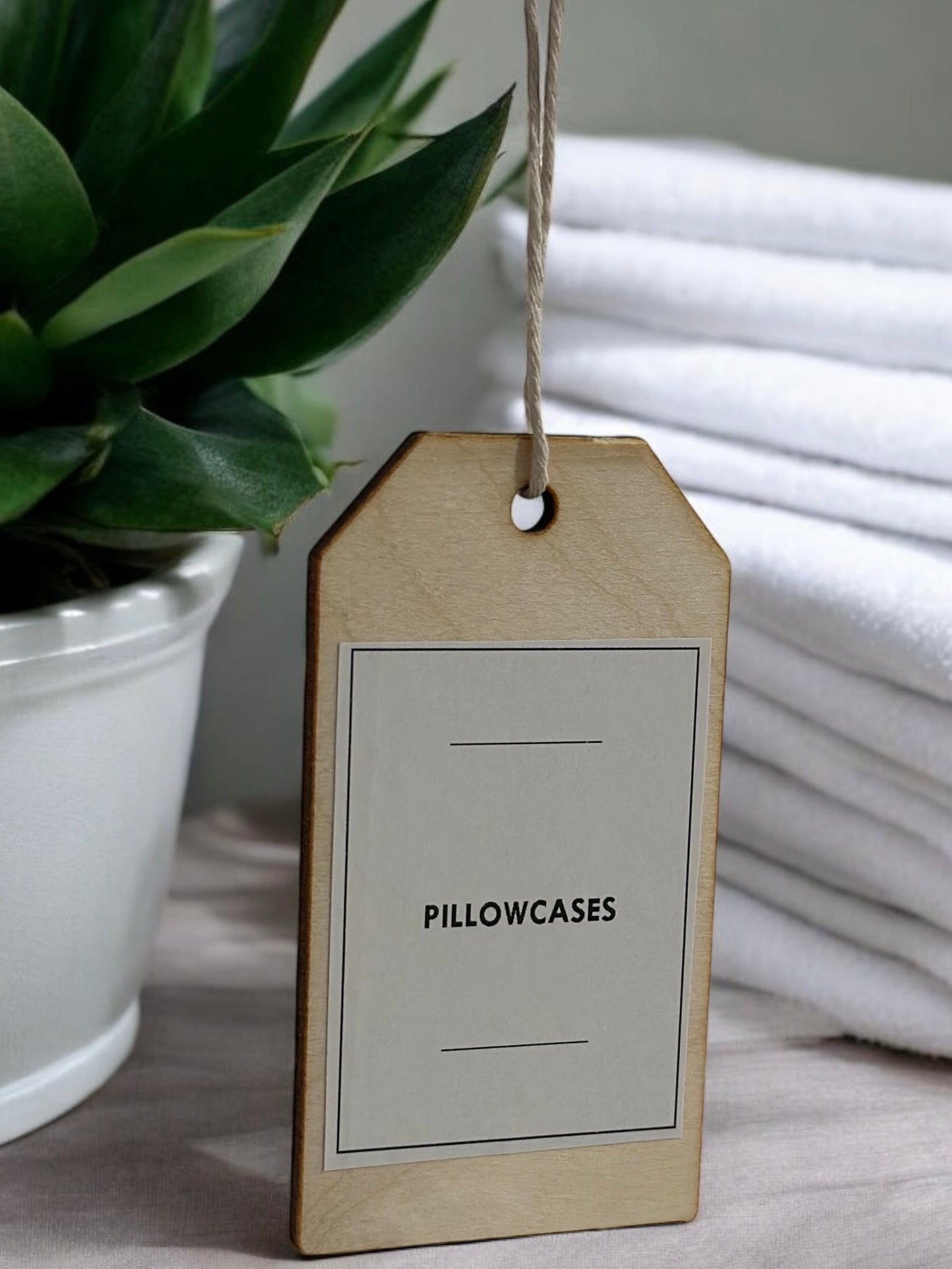 Organisation Plywood Labels