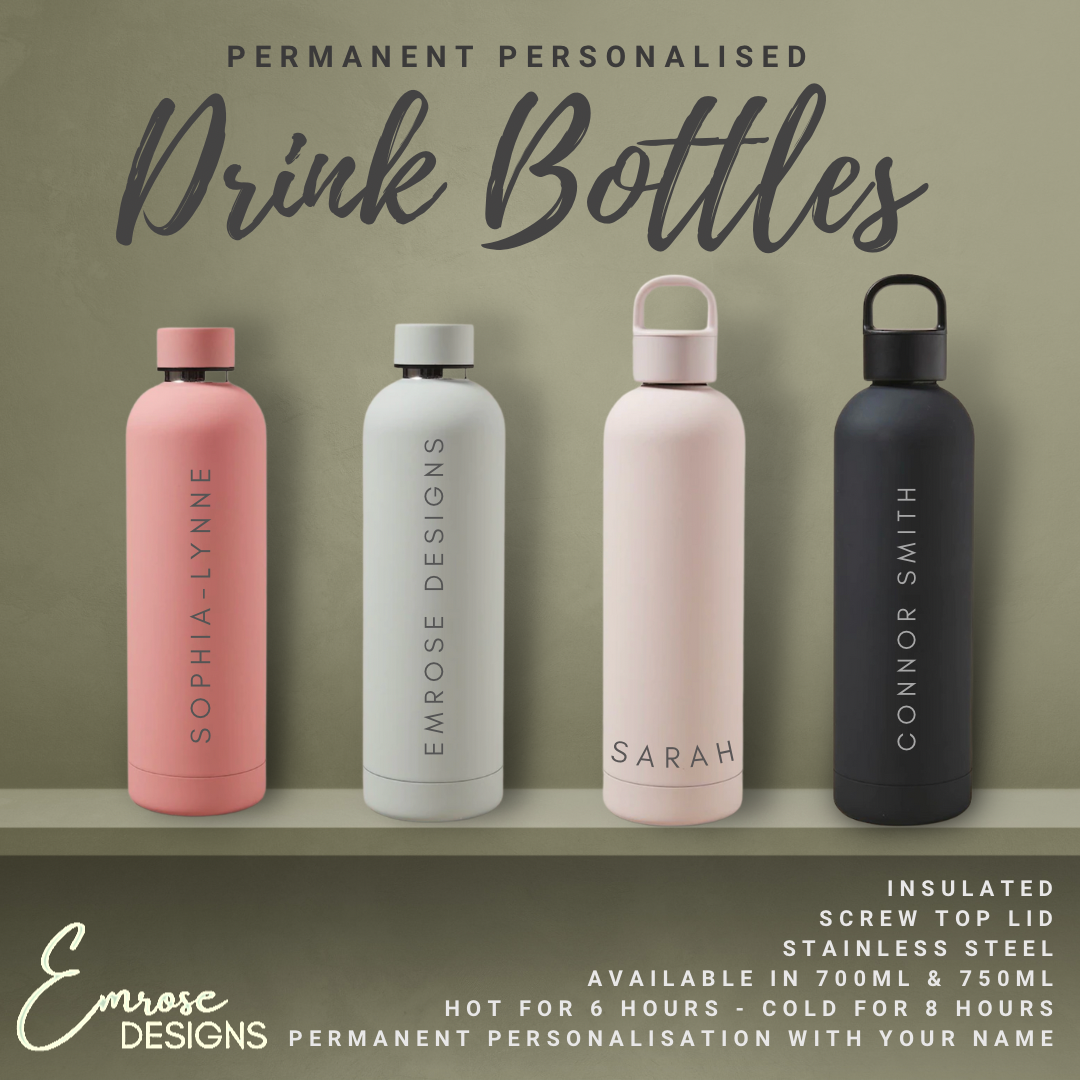 Personalised Drink Bottles 