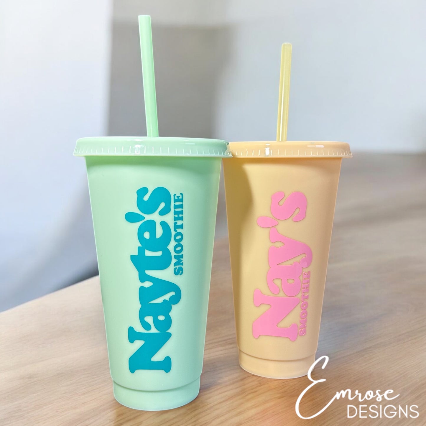 Personalised Plastic Cups