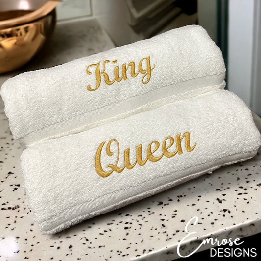 Bath Towel (Embroidered)