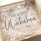 Timber Keepsake Box with Acrylic Lid