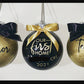 XMAS Round Baubles 80mm