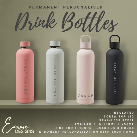 Drink Bottles Personalised