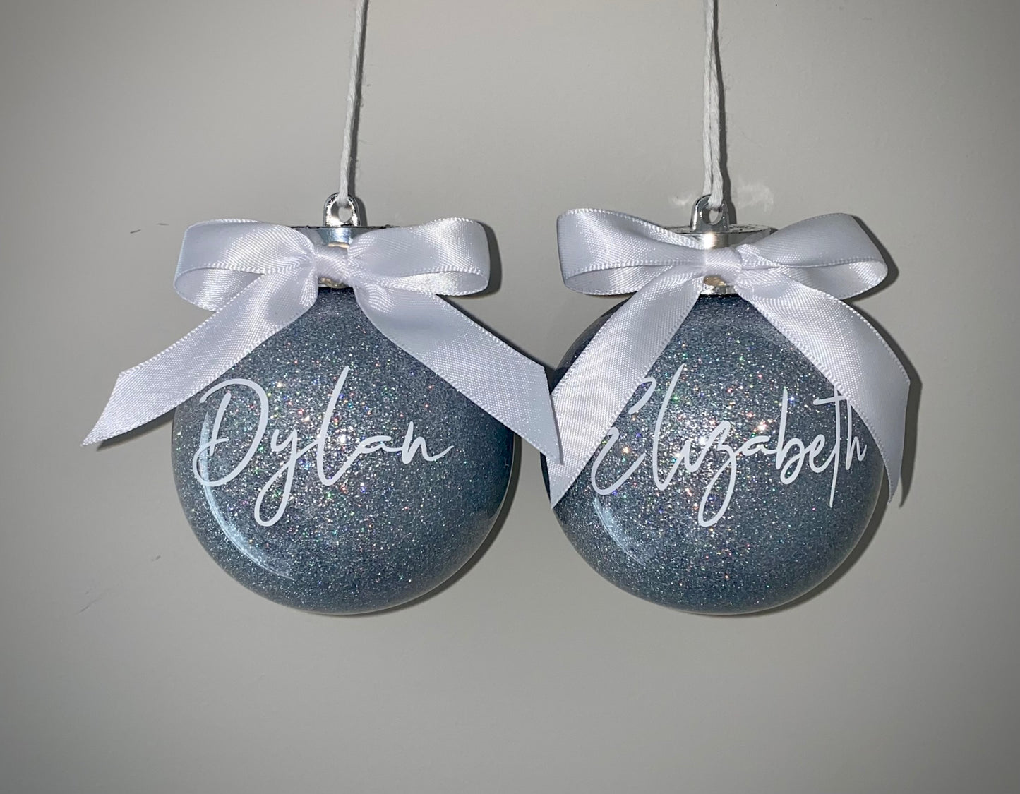 XMAS Round Baubles 80mm