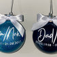 XMAS Round Baubles 80mm
