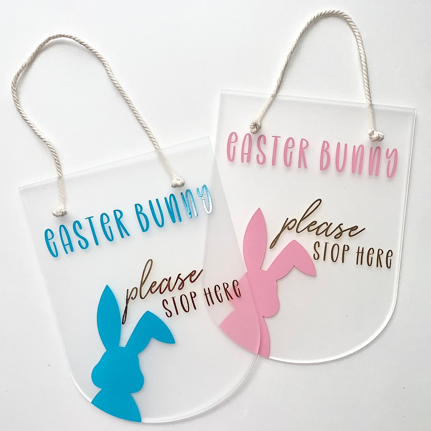 Acrylic Easter sign