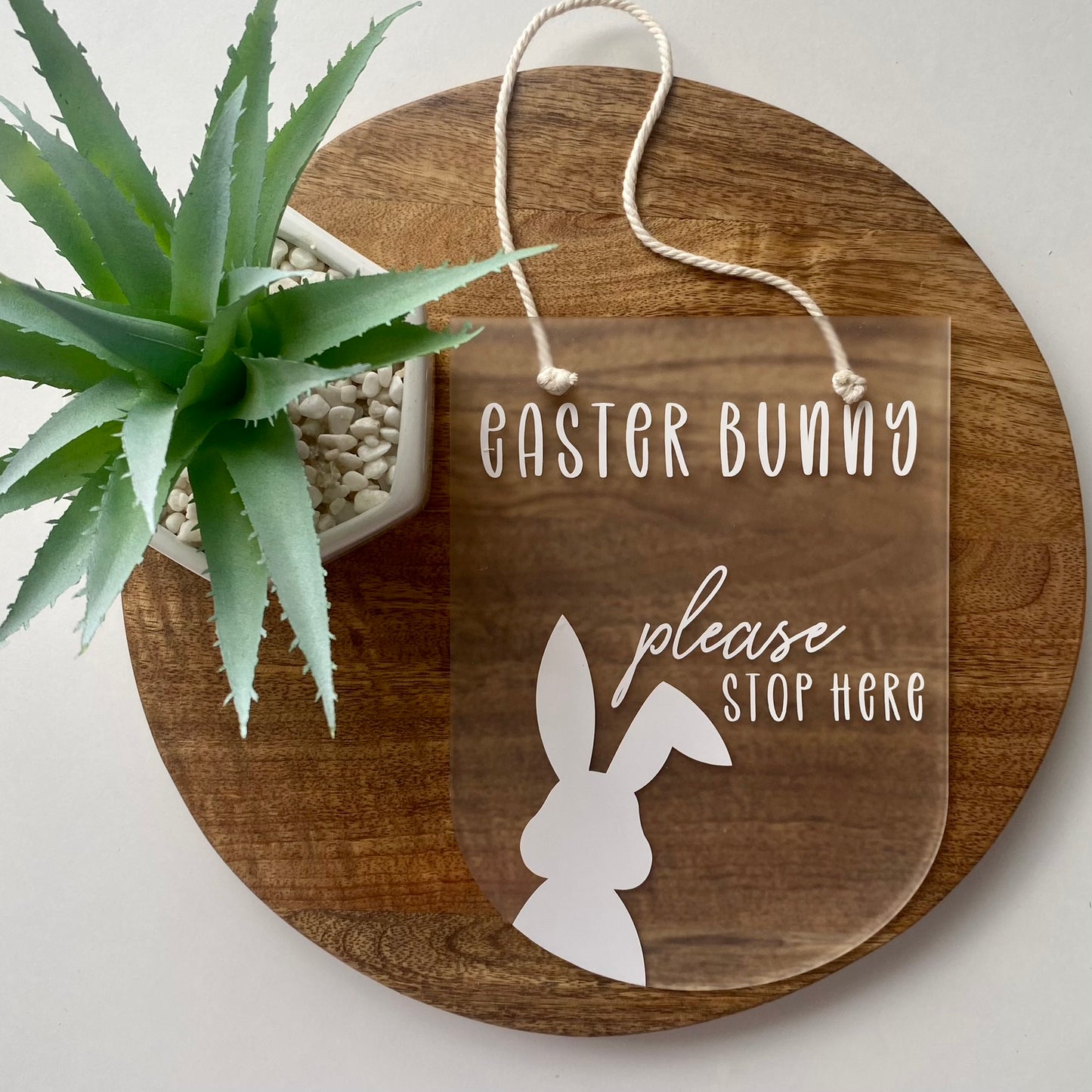 Acrylic Easter sign